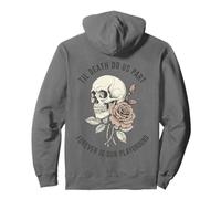 Fino alla Morte Non Ci separi per Sempre Love Skeleton Rose Romantic Felpa con Cappuccio