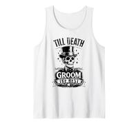 Fino alla Morte Sarcastico Sposo Gotico Bacherol Party Canotta