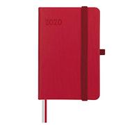 Finocam - Agenda 2020 1 giorno pagina Minimal Texture Rosso catalano