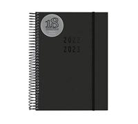 finocam - Agenda 2022 2023 Spirale 18 Mesi 2 Giorni a Pagina Luglio 2022 - Dicembre 2023 (18 mesi) Nero Internazionale