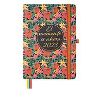 Finocam - Agenda 2023 Minimal Design Settimana Vista Verticale Eennaio 2023 - Dicembre 2023 (12 mesi) Momento Spagnolo