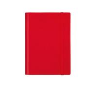 Finocam - Agenda con blocco note DuoBand 2026 Settimana Vista Orizzontale Gennaio 2026 - Dicembre 2026 (12 mesi) Rosso Catalano