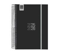 Finocam - Agenda Espir Corso 2025 2026 1 Giorno Pagina Settembre 2025- Agosto 2026 (12 mesi) Nero Catalano