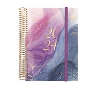 Finocam - Agenda Espiral Design Collection 2024 1 Giorno Pagina Gennaio 2024 - Dicembre 2024 (12 mesi) Goldy Francese