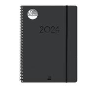 Finocam - Agenda Ikon 16 Mesi 2023 2024 Settimana Layout Verticale Settembre 2023 - Dicembre 2024 (16 mesi) Nero Internazionale