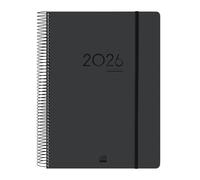 finocam Agenda Ikon 16 Mesi 2025 2026 1 Giorno per Pagina Settembre 2025 Dicembre 2026 (16 mesi) Nero Internazionale