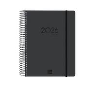 finocam Agenda Ikon 16 Mesi 2025 2026 1 Giorno per Pagina Settembre 2025 Dicembre 2026 (16 mesi) Nero Internazionale