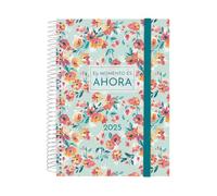 Finocam - Agenda Spiral Design Collection 2025 1 Giorno Pagina Gennaio 2025 - Dicembre 2025 (12 mesi) Ora Spagnolo