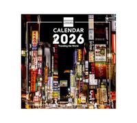 Finocam - Calendario da parete 2026 18 x 18 cm Mese Vista Gennaio - Dicembre 2026 + Sep.- Dic. 2025 4 mesi ridotti | Calendario 2026 | Traveling Immagini - Internazionale, Muro Imagini