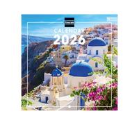 Finocam - Calendario da parete 2026 18 x 18 cm Mese Vista Gennaio - Dicembre 2026 + Sep.- Dic. 2025 4 mesi ridotti | Calendario 2026 | Immagini Charming - Internazionale, Muro Imagini
