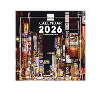 Finocam - Calendario da parete 2026 30 x 30 cm Mese Vista Gennaio - Dicembre 2026 + Sep.- Dic. 2025 4 mesi ridotti | Calendario 2026 | Traveling Immagini - Internazionale, Muro Imagini