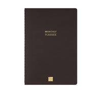 Finocam Haiku Planner mensile non datato | Layout Mensile | Nero · Internazionale - Planner