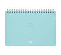 Finocam Haiku Planner settimanale non datato | Layout Settimanale Verticale | Azzurro · Internazionale - Planner