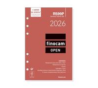Finocam - Ricambio Annual Open 2026 Settimana Vista Verticale Gennaio 2026 - Dicembre 2026 (12 mesi) Portoghese