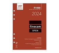 Finocam - Ricambio annuale 2024 Open Settimana Vista Verticale Gennaio 2024 - Dicembre 2024 (12 mesi) Spagnolo