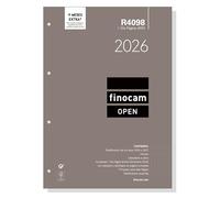 Finocam - Ricambio Annuale Open 2026 1 Giorno Pagina Gennaio 2026 - Dicembre 2026 (12 mesi) Spagnolo