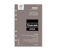 Finocam - Ricambio Annuale Open 2026 1 Giorno Pagina Gennaio 2026 - Dicembre 2026 (12 mesi) Spagnolo
