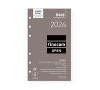 Finocam - Ricambio Annuale Open 2026 1 Giorno Pagina Gennaio 2026 - Dicembre 2026 (12 mesi) Spagnolo