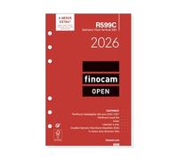 Finocam - Ricambio annuale Open 2026 Settimana Vista Verticale Gennaio 2026 - Dicembre 2026 (12 mesi) Catalano