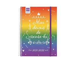 Finocam Seundaria - Agenda secondaria 2021 2022, 4º - 155x212 (Medio), Multicolore (Nunca)