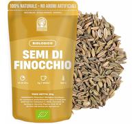FINOCCHIO Tisana Digestiva Sfusa in Semi Interi | Infuso Digestione e Leggerezza 100% Naturale, Gusto Dolce e Intenso, Busta Richiudibile Salva Aroma