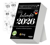 Finoly Calendario della Consapevolezza 2026 in Tedesco Gen 26 - Dic 26
