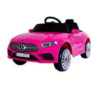 FINOOS Mercedes CLS350 Macchina Elettrica per Bambini con Telecomando, Veicolo Elettrico 12V, Auto Elettrica per Bambino/Bambina /2+1 velocità/Musica (Rosa)