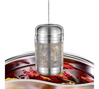 Finora Infuser - Infuser spezie per cucinare | Spazi minimi di separazione cesto infuserr Filtro | 316 borsa marinata in acciaio inossidabile | Sapore di pentola calda senza scorie e palla da filtro d