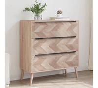 Finori Cassettiera Lusk 03A Rovere Sonoma 80x38,5x87 cm