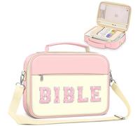 FINPAC Custodia per bibbia con tracolla, borsa per libro della chiesa