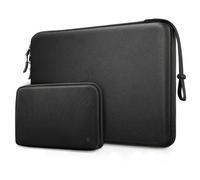 FINPAC Custodia rigida per laptop con custodia per accessori compatibile con MacBook Air M4 M3 M2 2025 2024, MacBook Pro M4/M3/M2/M1 Pro/Max da 15,3", custodia impermeabile per laptop/book Surface
