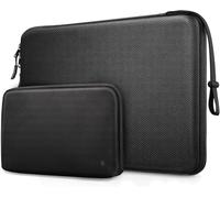 FINPAC Porta PC Laptop Sottile Rigida Borsa con Custodia per Accessori, Compatibile con 13" MacBook Neo A18 Pro, 13" MacBook Air M5 M4 M3 M2 2026-2018, 14" MacBook Pro M5 M4 M3 M2 M1 2026-2021