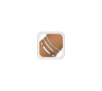 Finrezio 3-5 Pezzi Braccialetti Argento per Donna Braccialetti Acciaio Inossidabile Placcati Oro 14K Figaro Bracciali Set Braccialetti Regolabile Impermeabile Gioielli Oro Argento per Donna