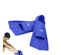 Fins di nuoto - Flippers da allenamento | Pinne da bagno galleggianti | di snorkeling | Kick ala da bagno a piede pieno leggero | Flippers del tallone aperto per lo snorkeling subacqueo in orbaion