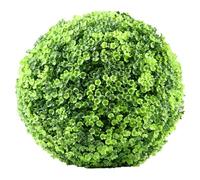 Finta palla topiaria, palline artificiali per esterni | topiaria di pianta artificiale Greenery Sphere,Palla topiaria in legno di bosso, palline decorative brillanti resistenti ai raggi UV