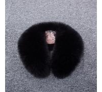 Finta Pelliccia Collare Sciarpa Orlo Inverno Caldo Peloso Peluche Rétro Moda