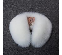 Finta Pelliccia Collare Sciarpa Orlo Inverno Caldo Peloso Peluche Rétro Moda