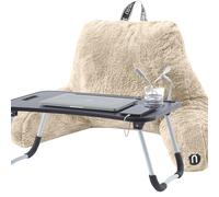 Finta Pelliccia Lettura Cuscino Con Laptop Lap Scrivania, Moda Retro per Seduto
