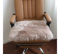 Finta Pelliccia Sedia Divano Cuscino Cuscinetto Morbido Ufficio Tappetino Caldo