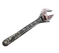 Finta Plastica Chiave 45cm Halloween Scena Decorazione Arma Sanguinoso Strumento