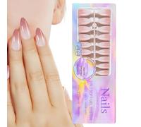 Finte Corte | Punte per colorate rinforzate Stampa sfumata sulle | finte di lunga durata colorate sfumate per l'uso quotidiano