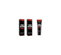 Finte sangue lavabili, kit trucco per Halloween e cosplay | Sangue fluido e gel cagliata realistica lavabile, adatto per il trucco effetti speciali, zombi e vampiri.