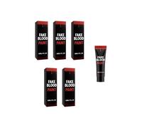 Finte sangue lavabili, kit trucco per Halloween e cosplay | Sangue fluido e gel cagliata realistica lavabile, adatto per il trucco effetti speciali, zombi e vampiri.