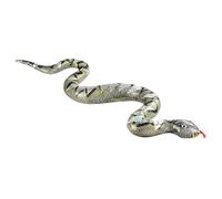 finti - Falso serpente gonfiabile - Giochi di scherzi di animali - grandi finti per il gioco da giardino - decorazione piscina da giorno sciocco con grande serpente di gomma falsa re
