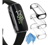 FINTIE 3 Pezzi Cover per Fitbit Inspire 3/Inspire 2/Inspire HR, Protezione Morbide TPU Custodia con Pellicola Protettiva