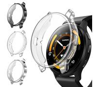 Fintie 3 Pezzi Cover per Garmin Venu 3 (45mm), Protezione Morbide TPU Custodia con Pellicola Protettiva