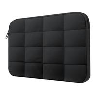 FINTIE Borsa Laptop Portatile Compatibile con MacBook Air 13.6 Pollici M4/M3/M2 (2025/2024/2022), MacBook Air 13.3” (2020-2018), Pro 13 (2022-2016), Borsa Leggera con Fodera Morbida, Nero