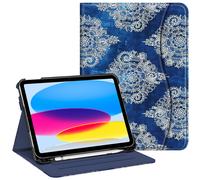 Fintie Case for iPad 10th Generation 10.9 Inch (2022 Model) Multi-Angle Viewing Protective Stand Cover with Pencil Holder & Pocket Auto Sl