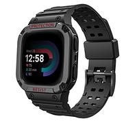 FINTIE Cinturino con Cover compatibile con Fitbit Versa 4/3/2/Fitbit Sense 2/Sense, Protezione Protettiva Robusta Cinturino Sportivo da Uomo