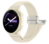 FINTIE Cinturino intrecciato compatibile con Garmin Vivoactive 6/5/3, Garmin Venu/Venu 2 Plus/Venu Sq/Sq 2, Forerunner 165/245/55 - Chiusura magnetica in nylon elastico, Eine Grösse, Nylon